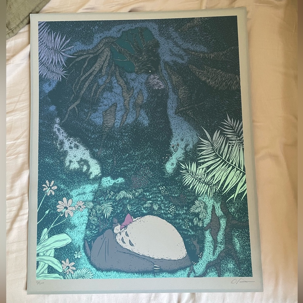Dan Grissom Totoro Print